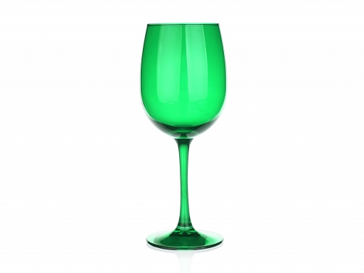 verre a pied vert