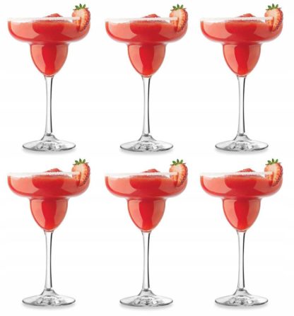 Verres Cocktail – Margarita – Pina Colada – Martini ( Lot de 6) Nouveautés