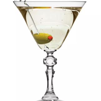 6 Verres à pied Martini « Elisa » Verres à Cocktail